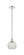 Edison One Light Mini Pendant in Polished Nickel (405|616-1S-PN-G122-8)