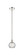 Edison One Light Mini Pendant in Polished Nickel (405|616-1S-PN-G1215-6)