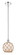 Edison One Light Mini Pendant in Polished Chrome (405|616-1S-PC-G121-8RB)