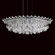 Trilliane Strands Eight Light Pendant in Polished Stainless Steel (53|TR4811N-401H)