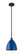 Edison One Light Mini Pendant in Matte Black (405|616-1S-BK-MBD-9-BL)