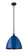 Edison One Light Mini Pendant in Matte Black (405|616-1S-BK-MBD-16-BL)