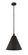 Edison One Light Mini Pendant in Matte Black (405|616-1S-BK-MBC-16-BK)
