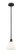 Edison One Light Mini Pendant in Matte Black (405|616-1S-BK-GBD-751)