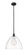 Edison One Light Pendant in Matte Black (405|616-1S-BK-GBD-162)