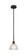 Edison One Light Mini Pendant in Matte Black (405|616-1S-BK-G422)