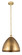 Edison One Light Mini Pendant in Brushed Brass (405|616-1S-BB-MBD-16-BB)