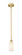 Edison One Light Mini Pendant in Brushed Brass (405|616-1S-BB-G801)