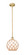 Edison One Light Mini Pendant in Brushed Brass (405|616-1S-BB-G121-10RB)