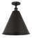 Edison One Light Semi-Flush Mount in Satin Gold (405|616-1F-SG-MBC-16-SG)