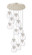 Newton 12 Light Pendant in Polished Nickel (405|126-410-1PS-PN-G410-8CL)