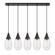 Downtown Urban LED Linear Pendant in Matte Black (405|125-450-1P-BK-G450-6SCL) Downtown Urban LED Linear Pendant in Matte Black (405|125-450-1P-BK-G450-6SCL)