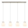 Newton LED Linear Pendant in Brushed Satin Nickel (405|124-410-1PS-SN-G410-8WH)