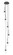 Downtown Urban Six Light Pendant in Matte Black (405|116-452-1P-BK-G452-4CL)