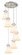 Downtown Urban Six Light Pendant in Brushed Satin Nickel (405|116-410-1PS-SN-G411-8WH)