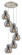 Newton Six Light Pendant in Brushed Satin Nickel (405|116-410-1PS-SN-G410-8SM)