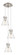 Downtown Urban Four Light Pendant in Brushed Satin Nickel (405|113-410-1PS-SN-G411-8SDY)