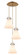 Downtown Urban Nine Light Pendant in Brushed Brass (405|113-410-1PS-BB-G411-8WH) Downtown Urban Nine Light Pendant in Brushed Brass (405|113-410-1PS-BB-G411-8WH)