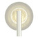 Solstice Solstice Sconce in Sterling (39|202025-SKT-85-ZM0545)