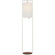 Zenz LED Floor Lamp in Polished Nickel and Walnut (268|RB 1130PN/W-L)