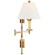Dorchester3 One Light Swing Arm Wall Sconce in Antique-Burnished Brass (268|CHD 5102AB-L)