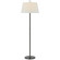 Griffin LED Floor Lamp in Bronze and Chocolate Leather (268|AL 1000BZ/CHC-L)