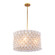 Flair Three Light Pendant in Oxidized Gold Leaf (33|520055OL)