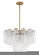 Addis Nine Light Chandelier in Aged Brass (60|ADD-308-AG-CL)