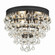 Calypso Three Light Flush Mount in Matte Black (60|135-MK)