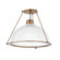 Glint One Light Semi Flush Mount in Patina Brass (67|C2118-PBR)