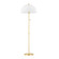 Meshelle One Light Floor Lamp in Aged Brass (428|HL816401-AGB)
