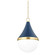 Ciara One Light Pendant in Aged Brass (428|H787701L-AGB/SNY)