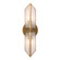 Cairo Two Light Vanity in Vintage Brass/Ribbed Glass (452|WV332815VBCR)