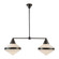 Willard Two Light Linear Pendant in Urban Bronze/Opal Matte Glass (452|LP348241UBOP)