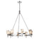 Lucian Eight Light Chandelier in Polished Nickel/Alabaster (452|CH338836PNAR)
