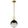 Everton One Light Pendant in Matte Black (72|60-7876)
