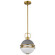 Everton One Light Pendant in Matte Gray (72|60-7875)