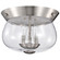 Boliver Three Light Flush Mount in Brushed Nickel (72|60-7808)