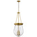 Boliver Three Light Pendant in Vintage Brass (72|60-7804)