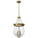 Boliver Three Light Pendant in Vintage Brass (72|60-7801)