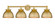 Edison Four Light Bath Vanity in Satin Gold (405|616-4W-SG-M14-SG)
