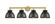 Edison Four Light Bath Vanity in Brushed Brass (405|616-4W-BB-M14-BK)