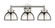 Edison Three Light Bath Vanity in Polished Nickel (405|616-3W-PN-M14-PN)
