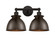 Edison Two Light Bath Vanity in Oil Rubbed Bronze (405|616-2W-OB-M14-OB)