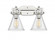Downtown Urban LED Bath Vanity in Polished Nickel (405|411-2W-PN-7CL)