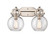 Downtown Urban LED Bath Vanity in Polished Nickel (405|410-2W-PN-7CL-LED)