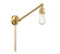 Franklin Restoration One Light Swing Arm in Satin Gold (405|237-SG)