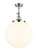Franklin Restoration One Light Semi-Flush Mount in Polished Chrome (405|201F-PC-G201-14)