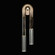 Antonia LED Wall Sconce in Ombre Bronze/Brass/Charcoal (48|922550-611ST)