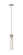 Beau One Light Pendant in Brushed Nickel (224|740P-ROD-BN)